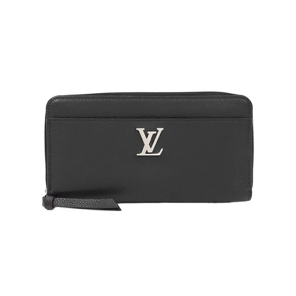 Louis Vuitton Zippy Lockme Round Zipper Long Wallet